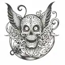 cure 2000 1994 tattoo design idea