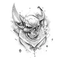 Italian mafia  tattoo design idea