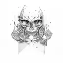 Italian mafia  tattoo design idea