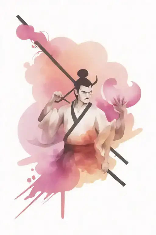 Samurai Jack I tattoo design idea