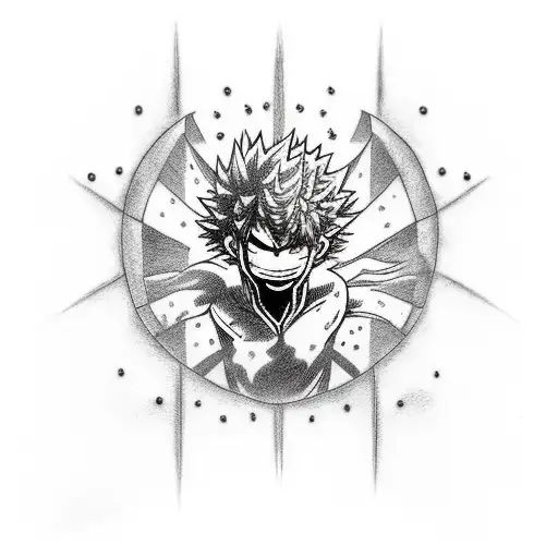 boku no hero deku tattoo design idea