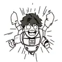 boku no hero deku tattoo design idea