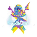 Axe tattoo design idea