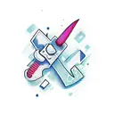 Axe tattoo design idea