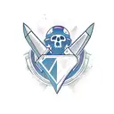 Axe tattoo design idea