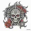 kali linux, haching tattoo design idea