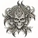 kali linux, haching tattoo design idea