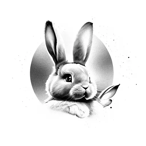 Playboy bunny logo with a glamorous twist tattoo design idea