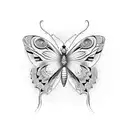 to pimp a butterfly tattoo design idea