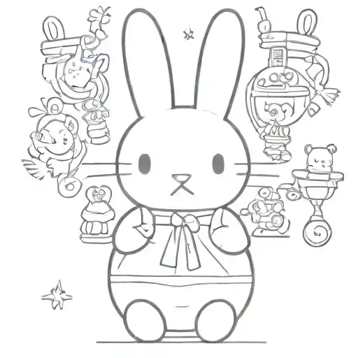 Miffy tattoo design idea