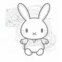 Miffy tattoo design idea