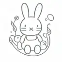 Miffy tattoo design idea