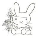 Miffy tattoo design idea