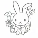Miffy tattoo design idea