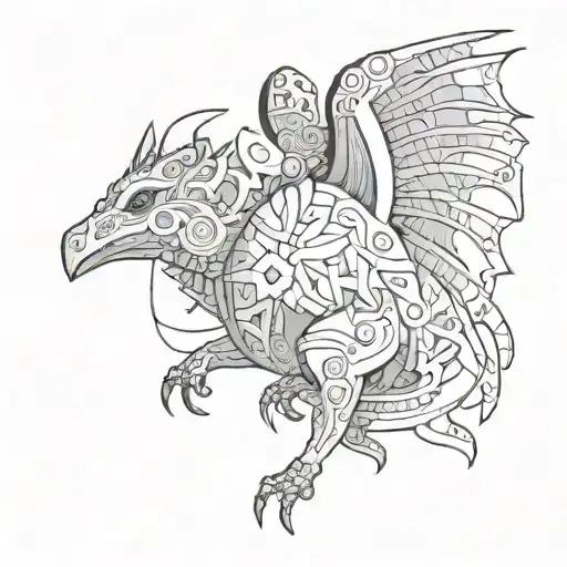 like a baldur tattoo design idea