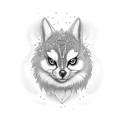 rocket tattoo design idea