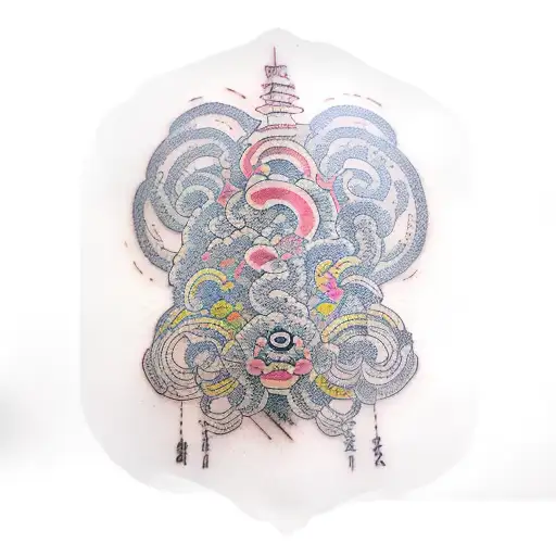 neural network tattoo design idea