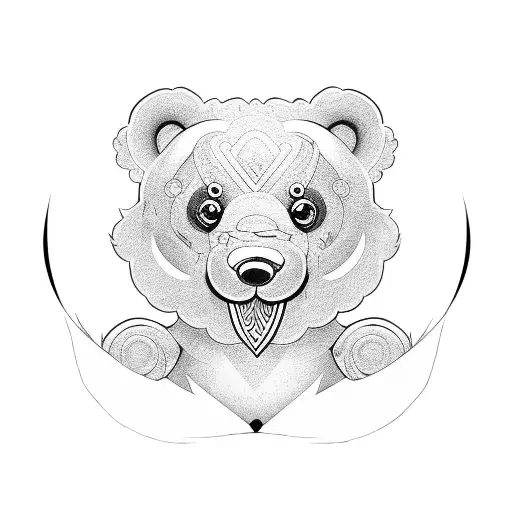 Tilly Teddy names tattoo design idea