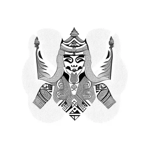 Hmong  tattoo design idea