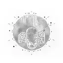 fingerprint  of son  tattoo design idea