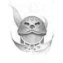 fingerprint  of son  tattoo design idea