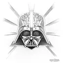 darth vader anakin tattoo design idea