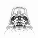 darth vader anakin tattoo design idea