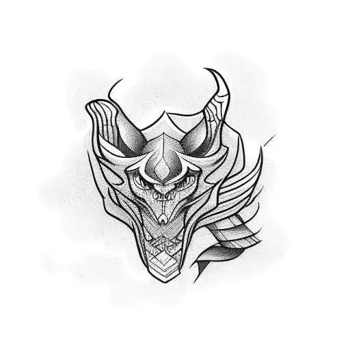 cartoon tattoo design idea