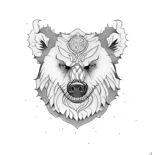 ursus tractor tattoo design idea