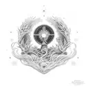 It represents the children and their union with the parents, leaving the possibility that in the future there will be a  tattoo design idea