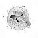 It represents the children and their union with the parents, leaving the possibility that in the future there will be a  tattoo design idea