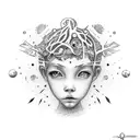 It represents the children and their union with the parents, leaving the possibility that in the future there will be a  tattoo design idea