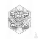 sic parvis magna tattoo design idea