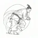 judo tattoo design idea