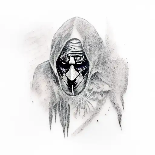 the crow movie  tattoo design idea