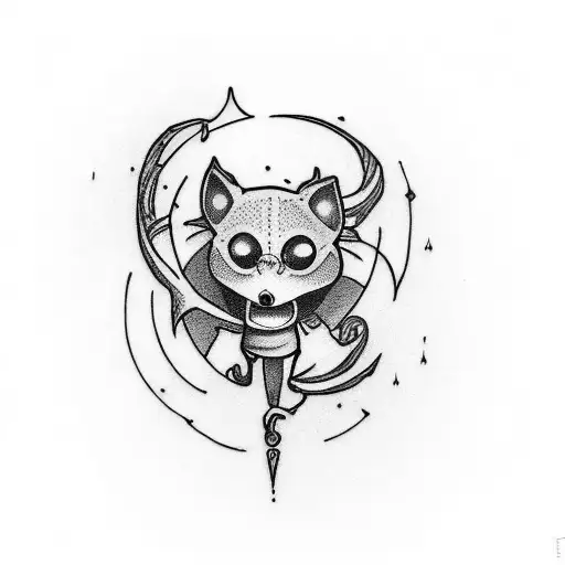 the sentence "and if I go I wanna go with you" in a gothic and romantic stye tattoo design idea