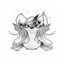 the sentence "and if I go I wanna go with you" in a gothic and romantic stye tattoo design idea