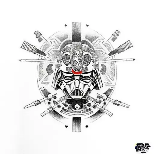 Darth Revan tattoo design idea