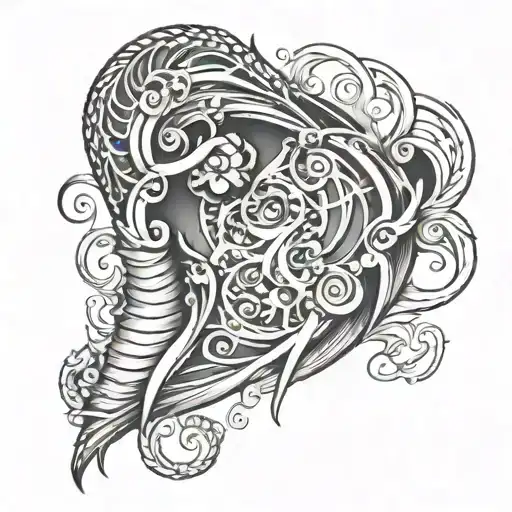 rib tattoo tattoo design idea