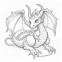 dragonite tattoo design idea