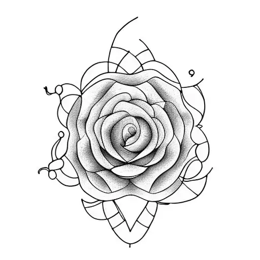 flores tattoo design idea