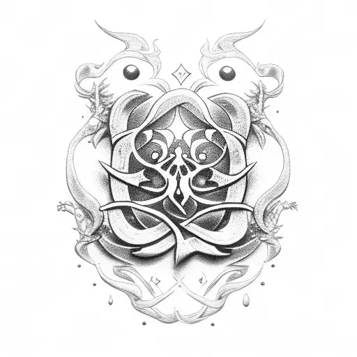 harry potter flores tattoo design idea