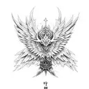Angewomon and Angemon tattoo design idea