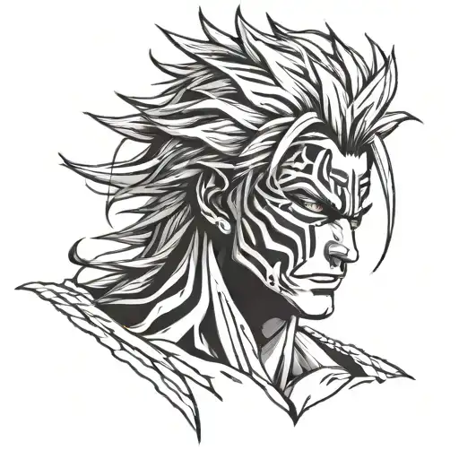 bleach, Grimmjow Jaegerjaquez tattoo design idea
