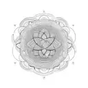 toroidal dynamic tattoo design idea