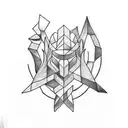 Skyrim tattoo design idea