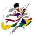 Cook super hero tattoo design idea