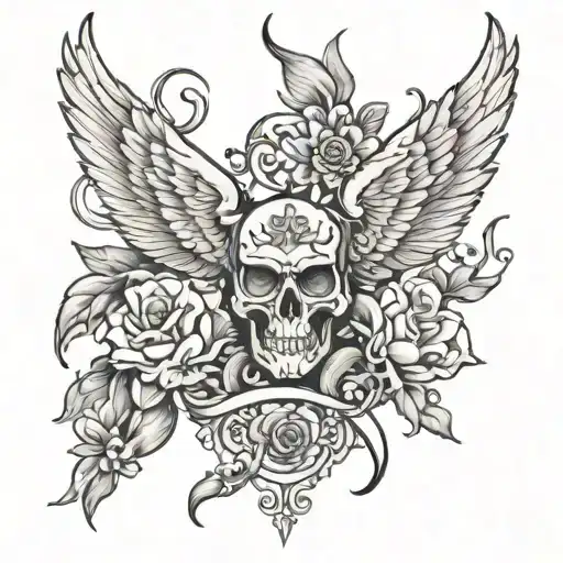 memorial for my uncle  tattoo design idea