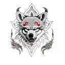 lobo tattoo design idea