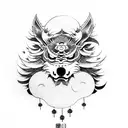 lobo tattoo design idea